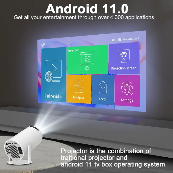 Stornfield | – Android 4K Pro Projector