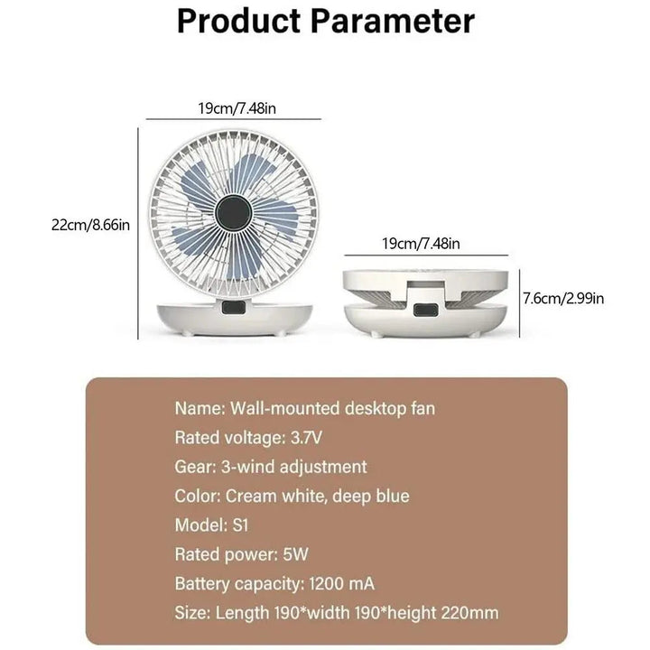 Household Dual-use Kitchen Fan | Stornfield