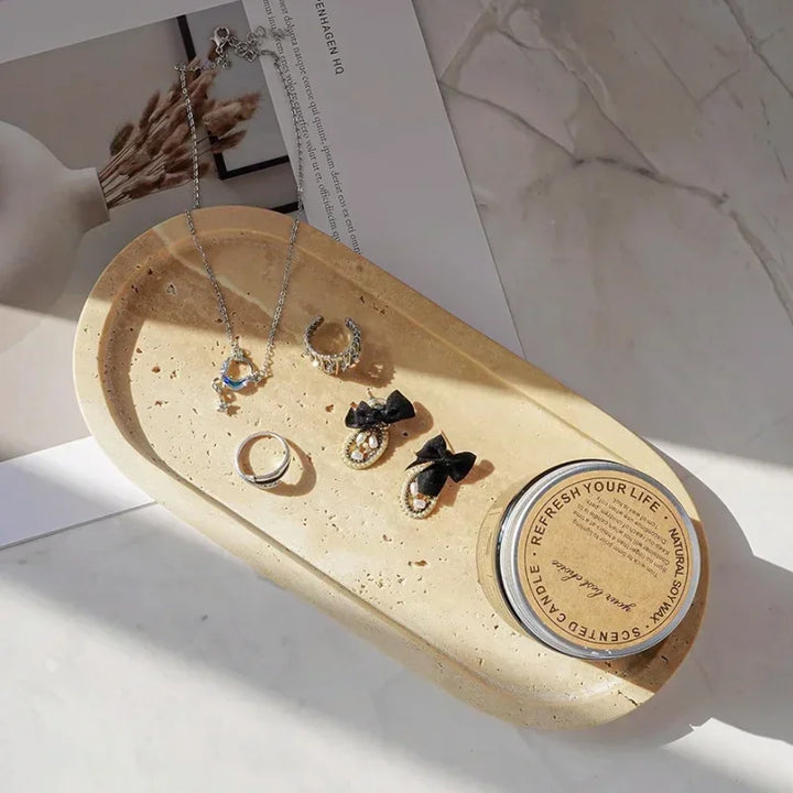 AureliaStone Luxury Bath Set made of Stornfield limestone