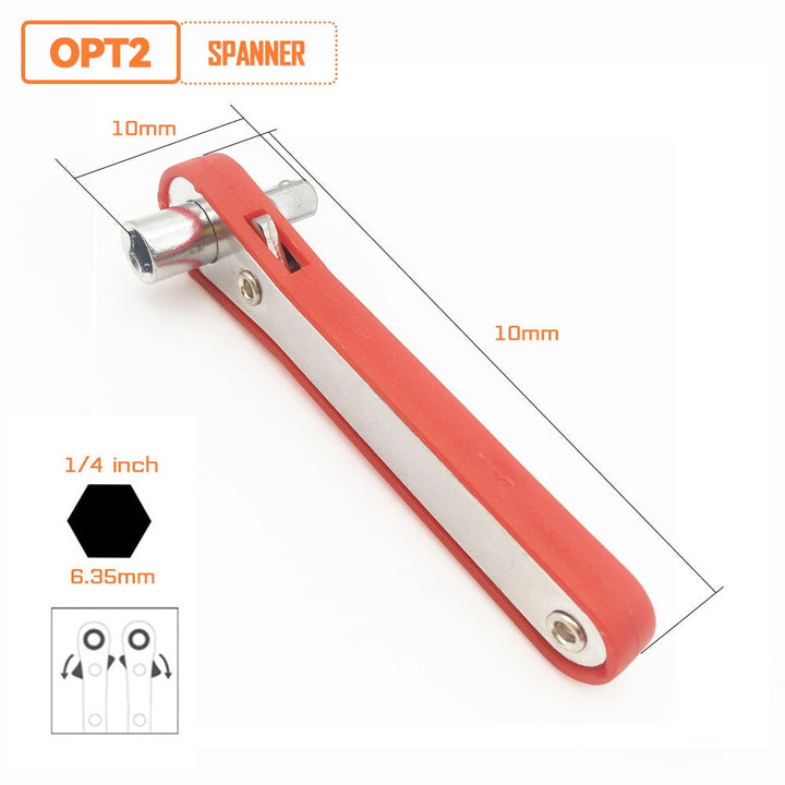 Mini Quick Hexagon Ratchet Wrench Tool | Stornfield