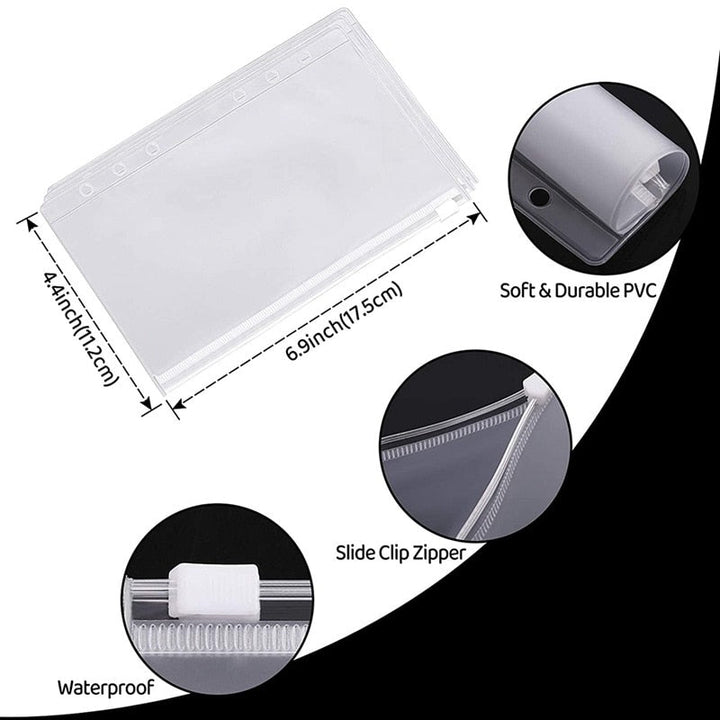 Stornfield | Financial Planner Leather Multi Pocket Bill Organizer Notebook
