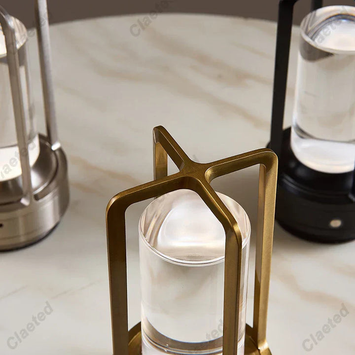 Stornfield | LuxuryGlow Cordless Rechargeable Table Lamp - Stylish Cordless Lamp for Any Ambiance