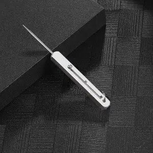 Compact Titanium Outdoor Defense Tool Keychain | Stornfield