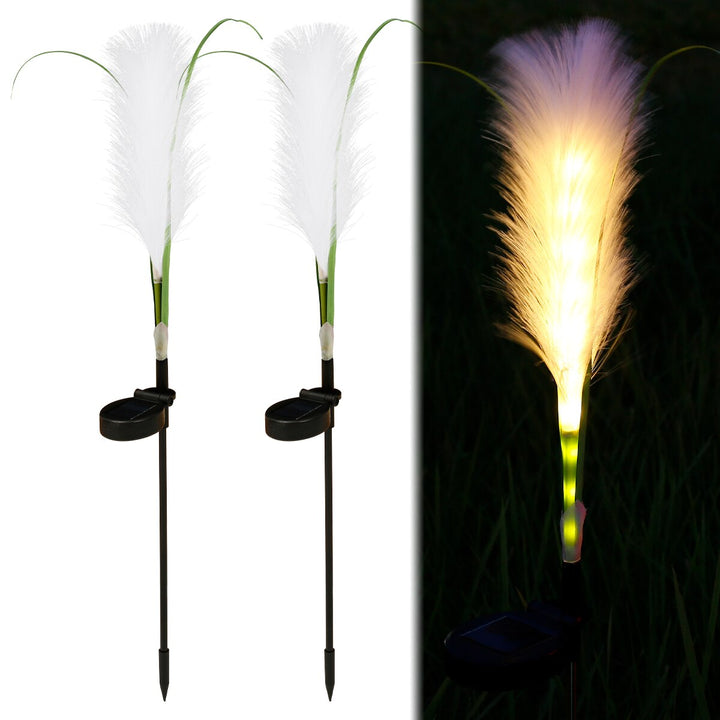 Outdoor Solar Waterproof Reed Garden Lights | Stornfield
