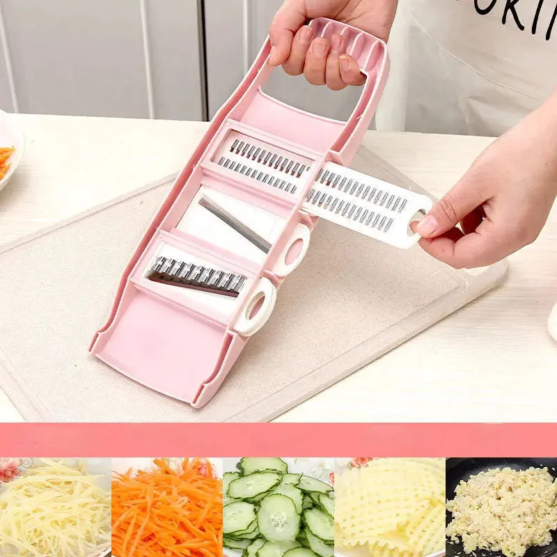 SlicePro – Multifunctional vegetable & fruit slicer with handle | Stornfield