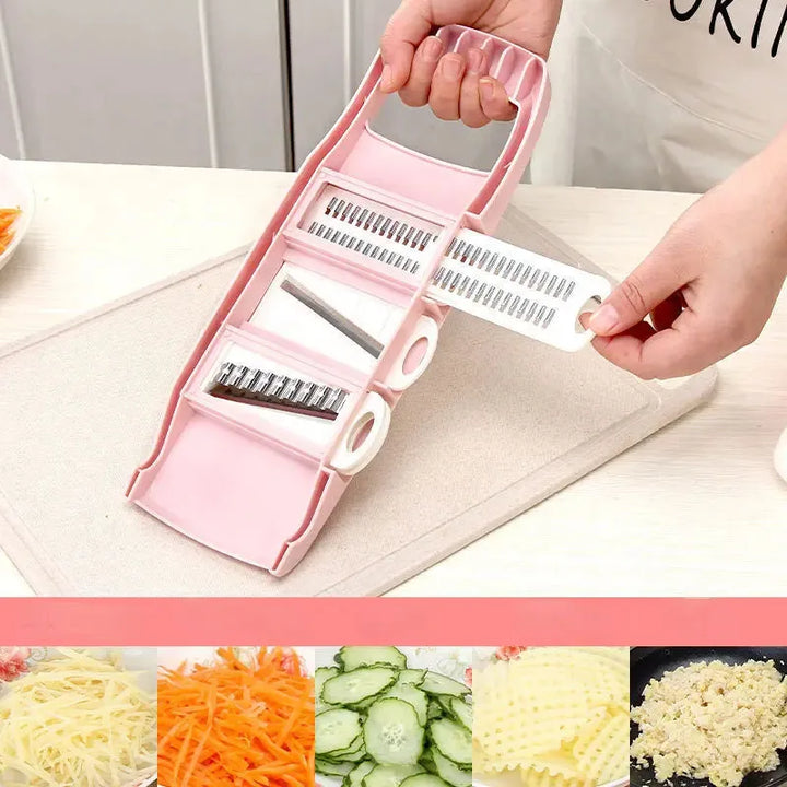 SlicePro – Multifunctional vegetable & fruit slicer with handle | Stornfield