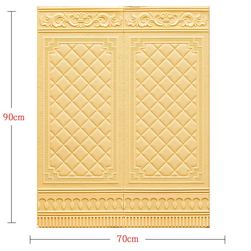 3D Self-Adhesive Antique Accent Wall Sticker | Stornfield