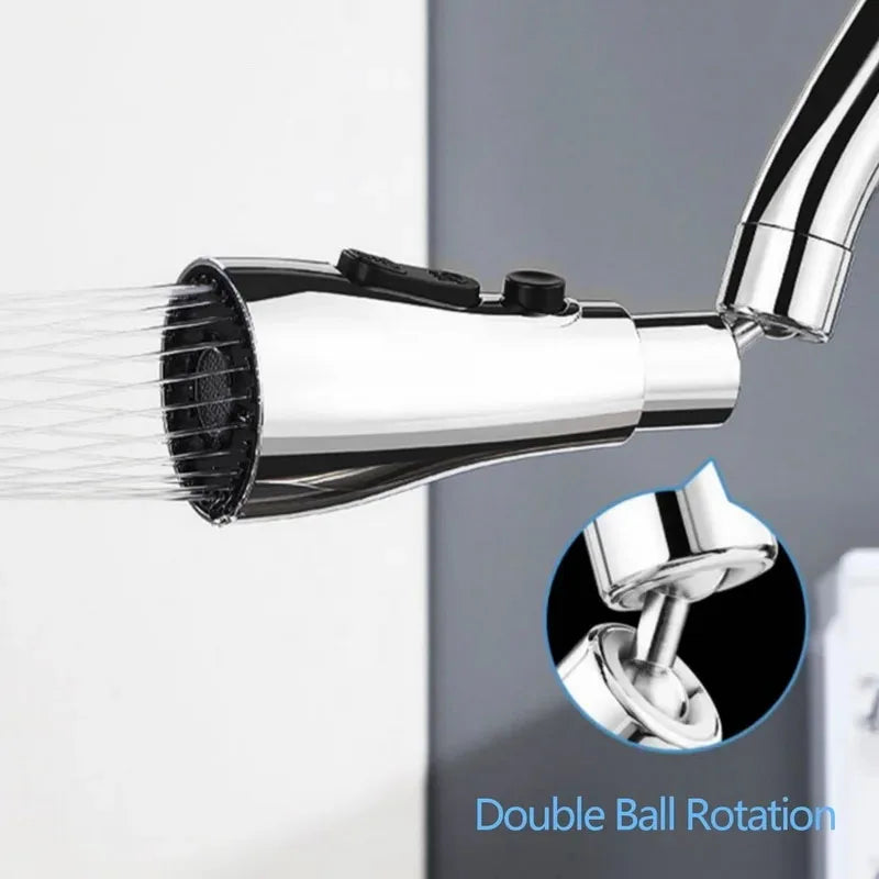 HydroFlex360 kitchen faucet attachment with 360° rotation | Stornfield