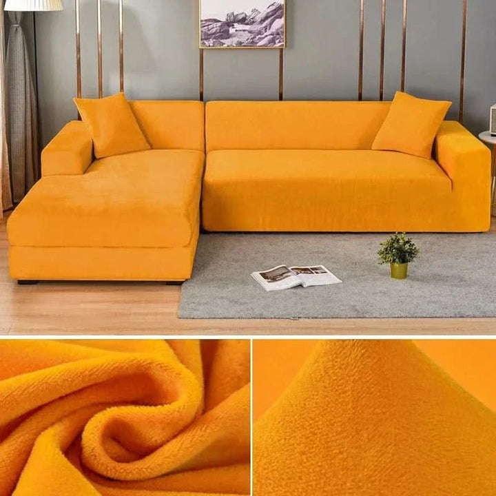 Stornfield | PlushFit - High-Quality Sofa Covers Made of Stretch Velvet