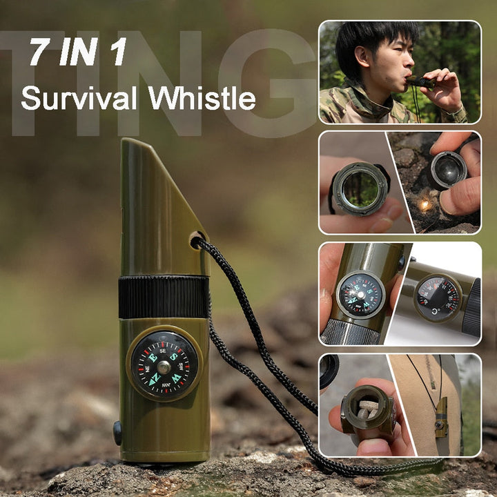 7in1 Portable Survival Outdoor Camping Tool | Stornfield
