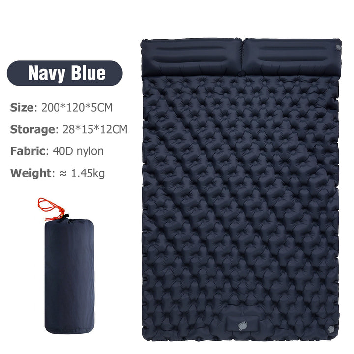 Portable Inflatable Built-in Pillow Nature Nest Camping Bed | Stornfield