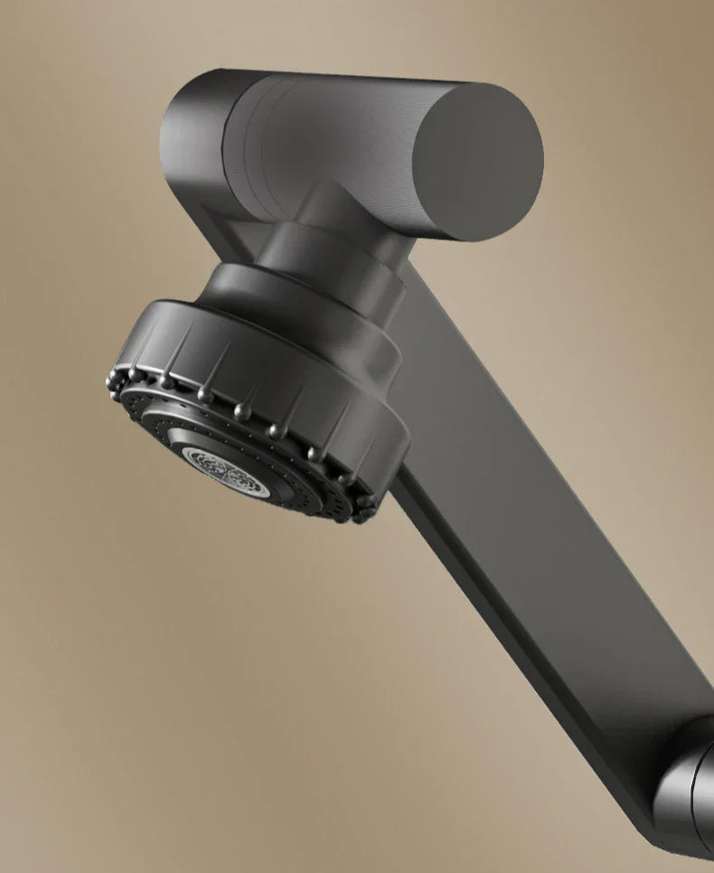 Aqua Twist Duo-Flex Basin Mixer – 360° swiveling two-hole faucet for hot and cold water Stornfield