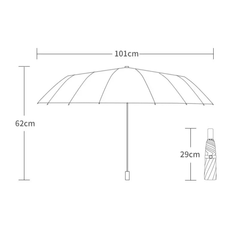 Handmade Bamboo Calligraphy Umbrella | Stornfield