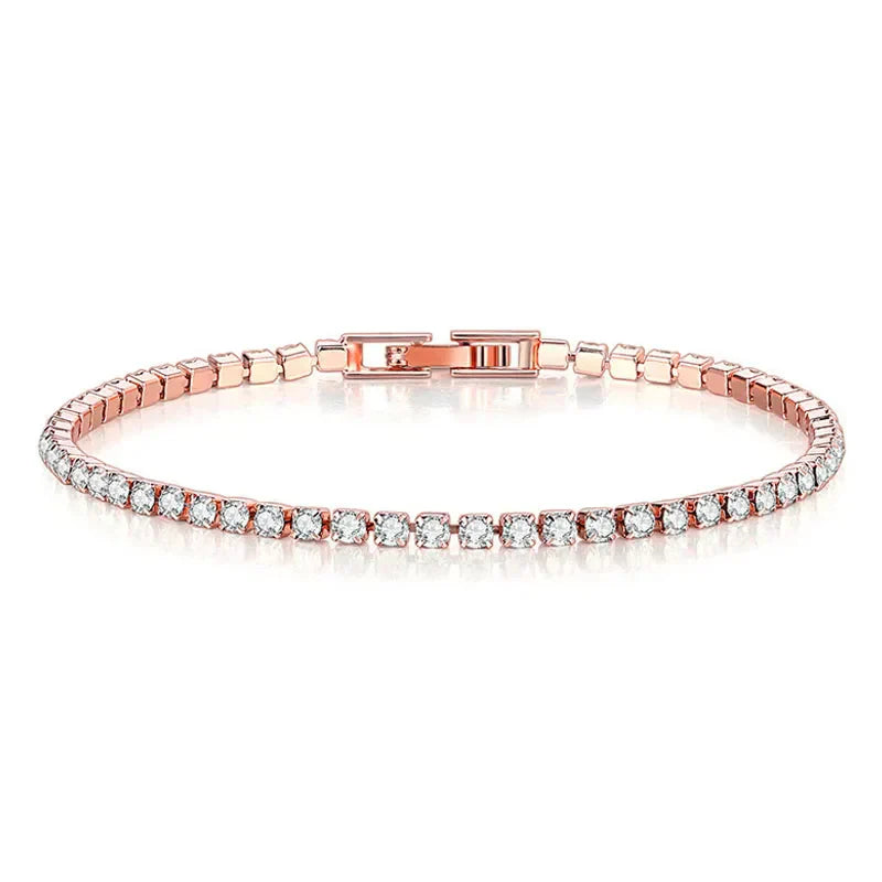Stornfield | Tennis Bracelet – Shine with Attitude: Sterling Silver Elegance and Hip-Hop Flair!