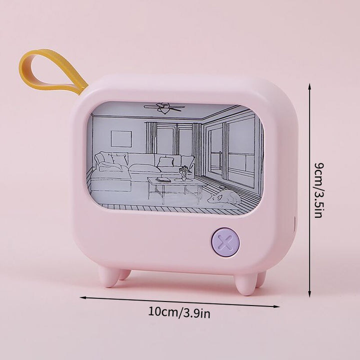 Mini Art TV Painting Decor Night Lamp | Stornfield