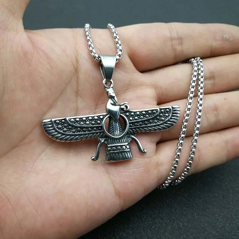 Stornfield | Zoroastrian Faravahar / Ahura Mazda Necklace Pendants