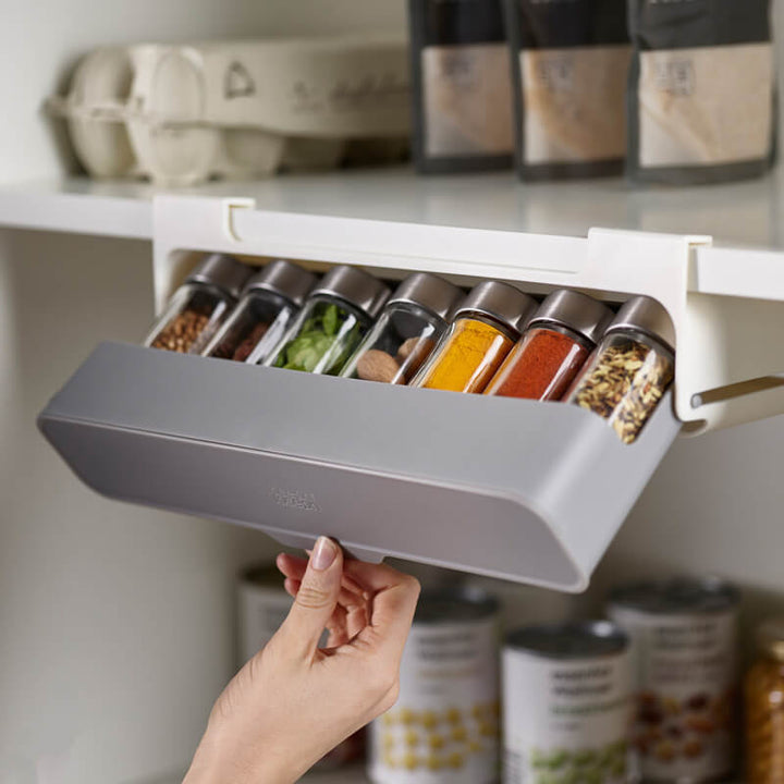 Stornfield Adhesive Herb Organizer – Stylish Kitchen Storage Solution