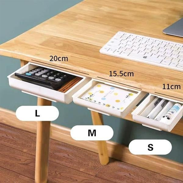 Self Adhesive Under Desk Drawer Organizer | Stornfield