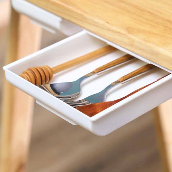 Self Adhesive Under Desk Drawer Organizer | Stornfield