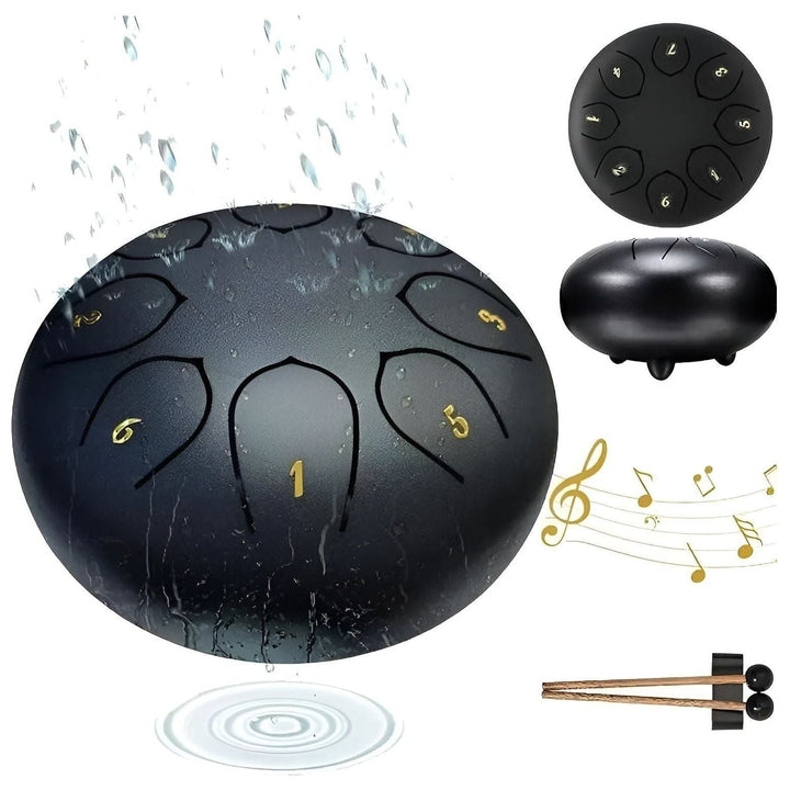 SerenityTone Drum - Steel Tongue Water Outdoor Rain Drum with Bag | Stornfield