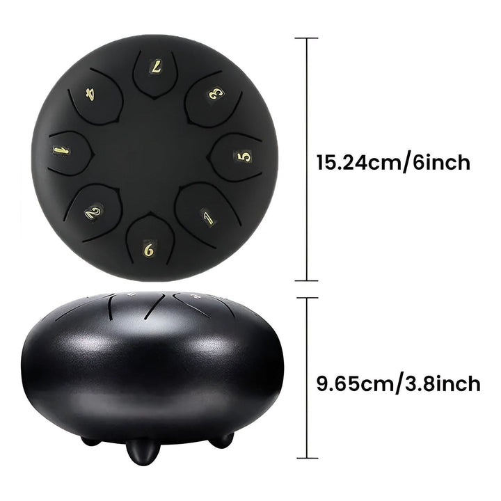 SerenityTone Drum - Steel Tongue Water Outdoor Rain Drum with Bag | Stornfield