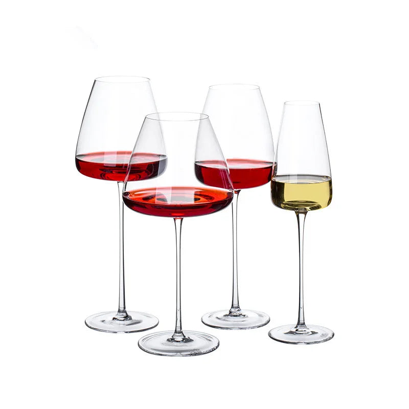 Sets of 2, 4 & 6 Handmade Crystal Wine and Champagne Glasses - 4 Sizes | Stornfield