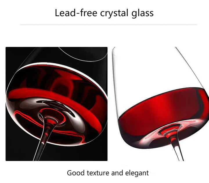 Sets of 2, 4 & 6 Handmade Crystal Wine and Champagne Glasses - 4 Sizes | Stornfield