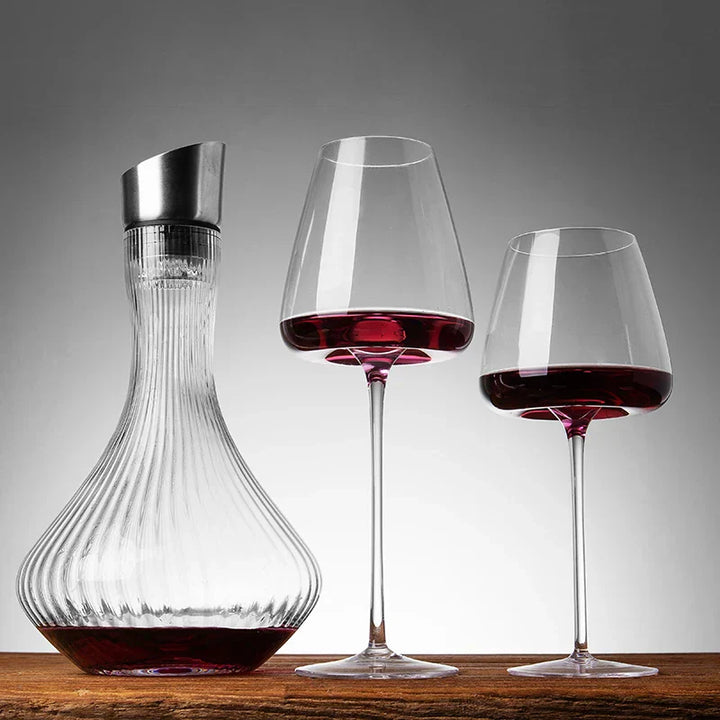 Sets of 2, 4 & 6 Handmade Crystal Wine and Champagne Glasses - 4 Sizes | Stornfield
