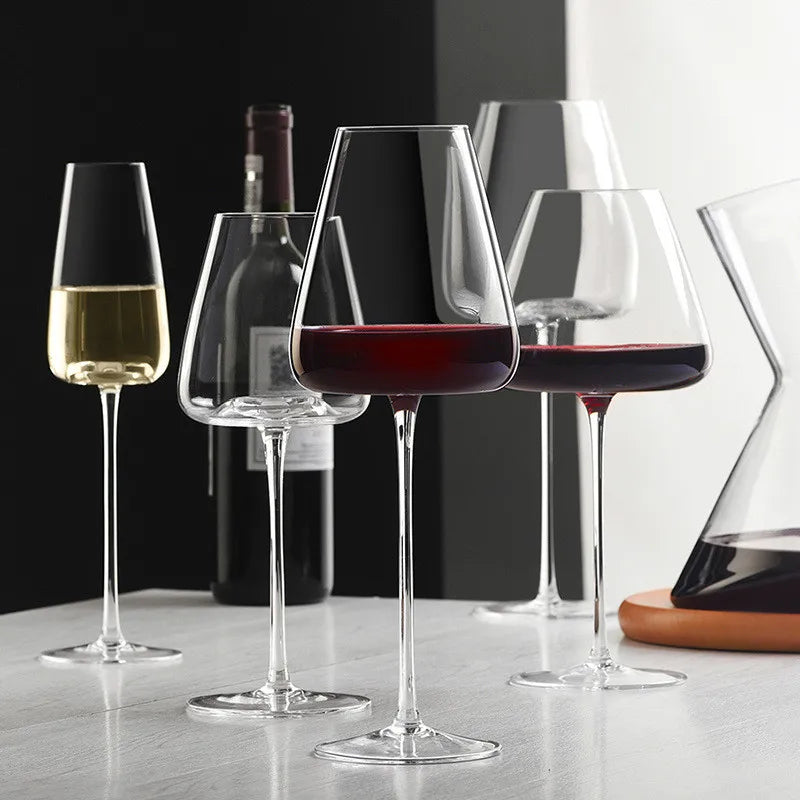 Sets of 2, 4 & 6 Handmade Crystal Wine and Champagne Glasses - 4 Sizes | Stornfield