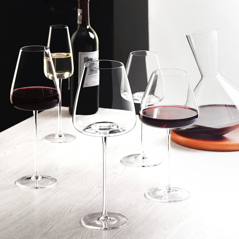 Sets of 2, 4 & 6 Handmade Crystal Wine and Champagne Glasses - 4 Sizes | Stornfield