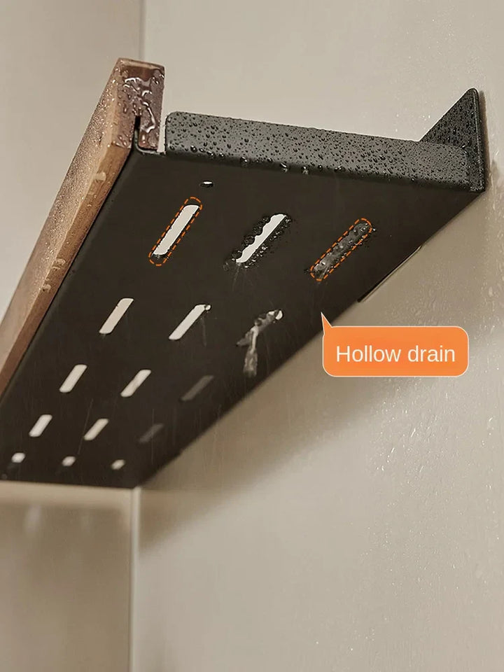 CulinaWood Kitchen Wall Shelf Stornfield