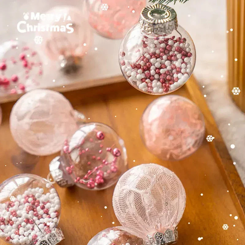 Transparent hollow ball Christmas tree decoration | Stornfield