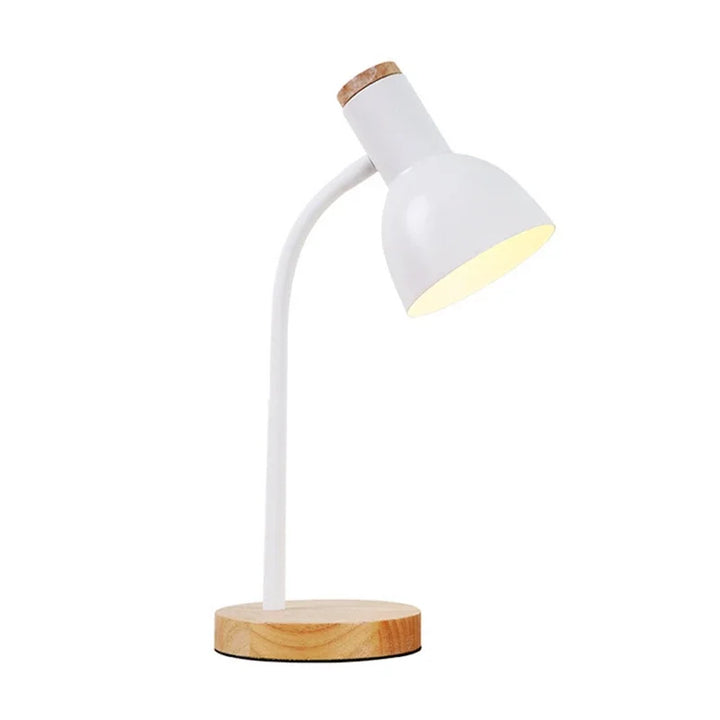 Stornfield | Autumn and Winter Lighting | Nordic Creative Wooden Iron LED Desk Lamp - Moxie