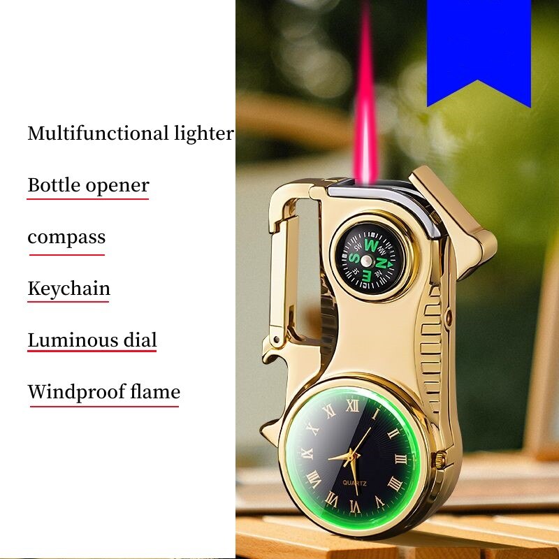 Compass Fire Camping Windproof Lighter Watch | Stornfield