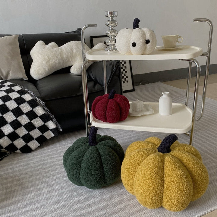 Soft Pumpkin Plush Halloween Pillows | Stornfield