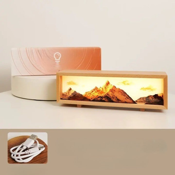 Dream Aura Interactive Desktop Artsy Canvas Lamp | Stonrfield