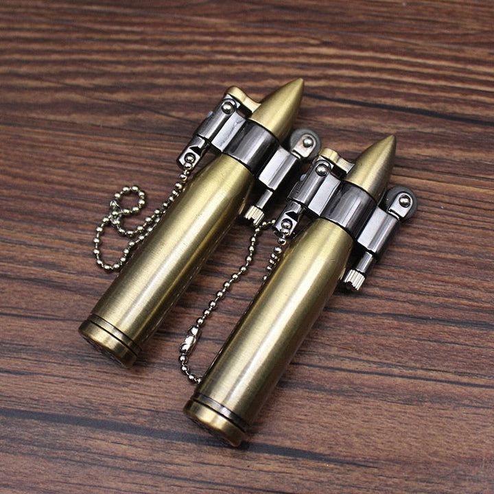 Jet Power Retro Metal Keychain Lighter | Stornfield