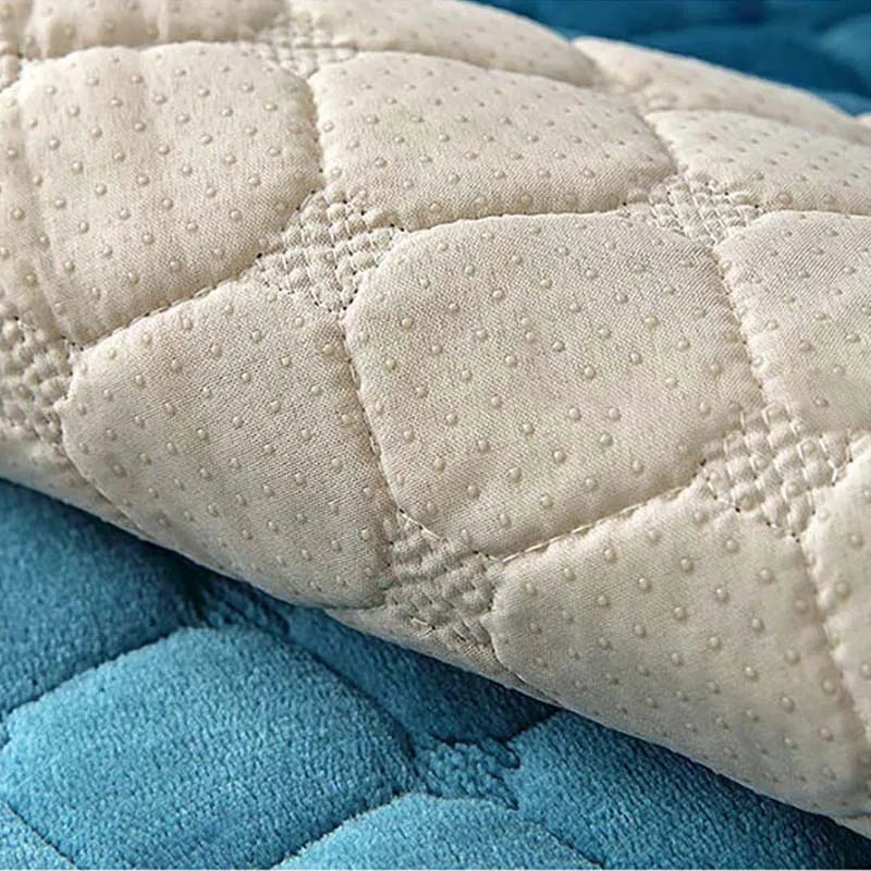 Cozy Soft Thick Plush Non-Slip Sofa Cover | Stornfield