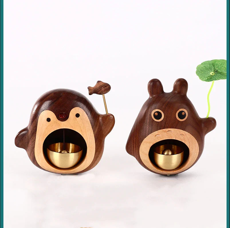 Wooden Penguin Cute Doorbell | Stornfield