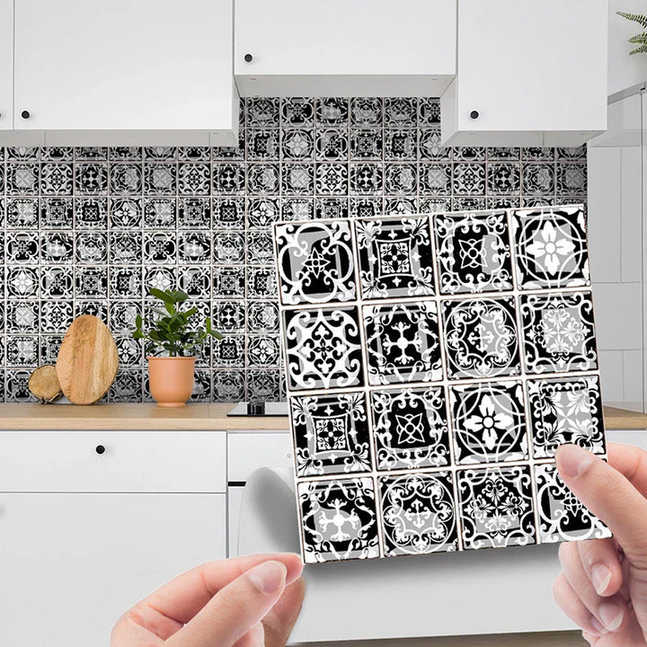 DecoMosaic 3D Mosaic Wall Tile Stickers Stornfield