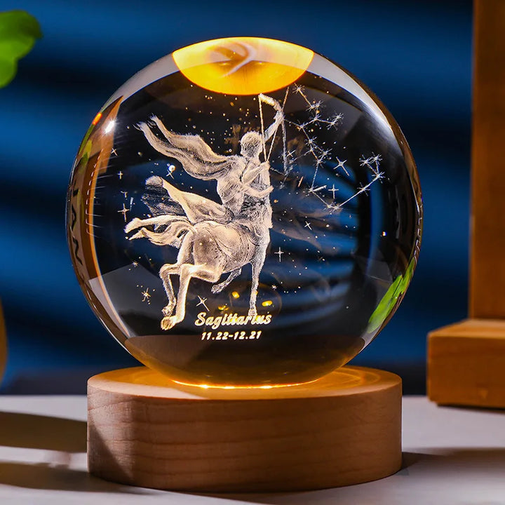 Constellation Crystal Ball Night Light | Stornfield