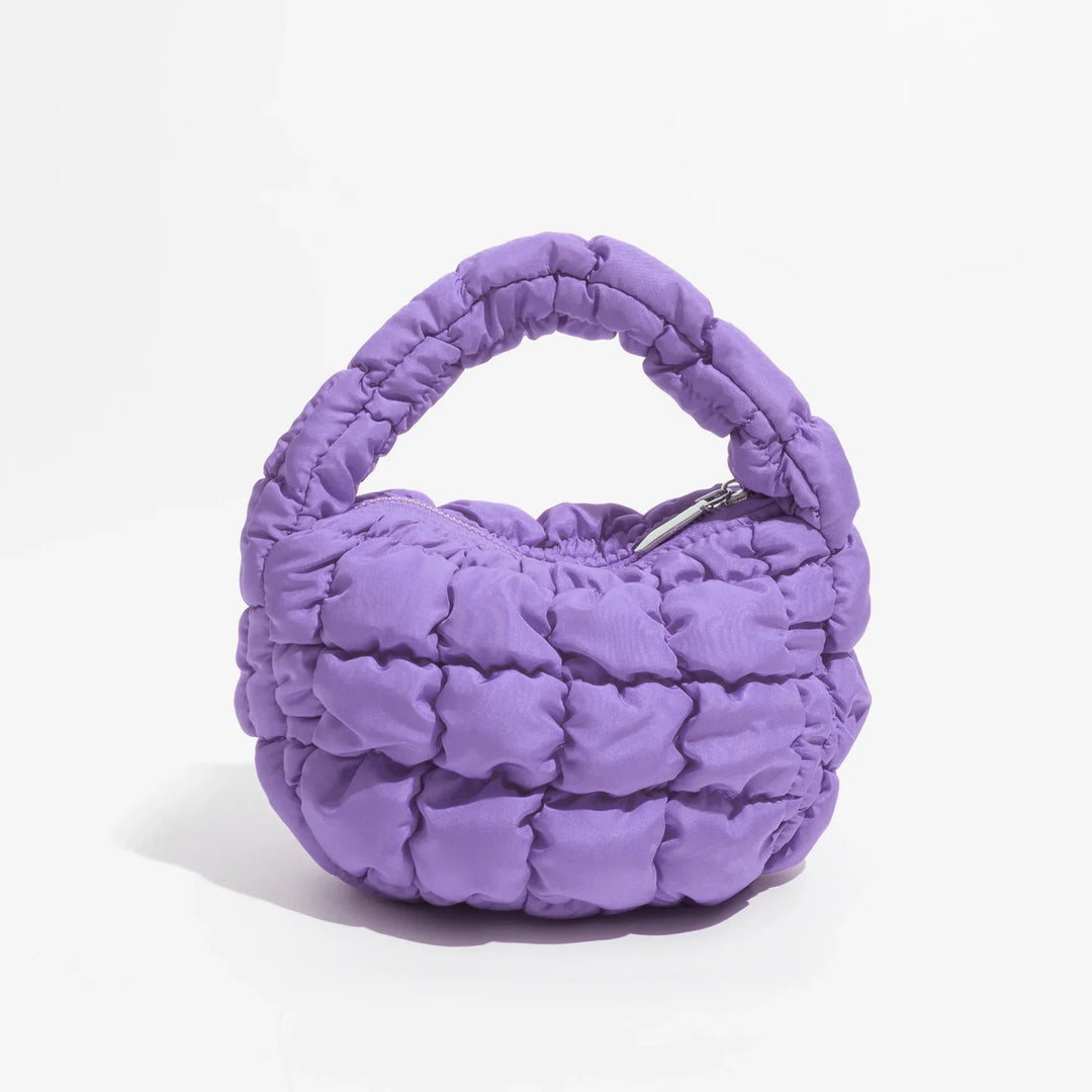 Stornfield | Quilted Bright Round Mini Bag