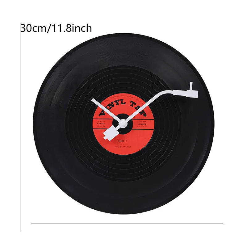 Stornfield | Musical Vinyl Wall Clock