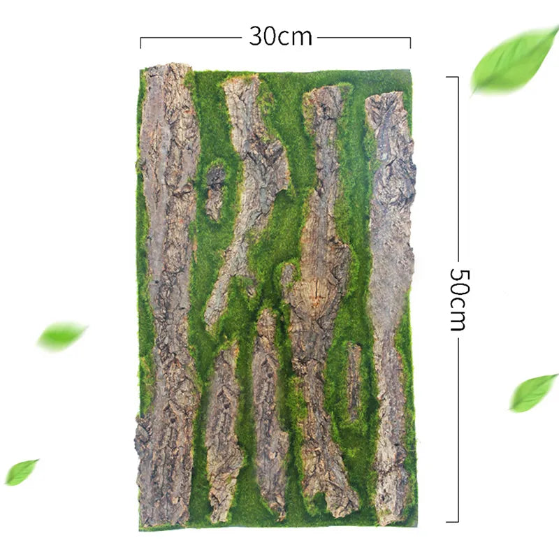 Stornfield | DIY Green Plant Bark Wall Decor