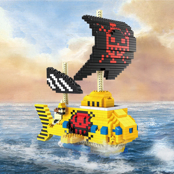 Stornfield | DIY Building Toys Sailing Ship, Pirate Ship Decoration, Educational Toys, Gifts for Boys and Girls