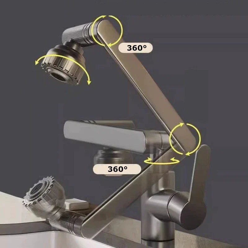 AquaFlex 360° Universal washbasin faucet Stornfield