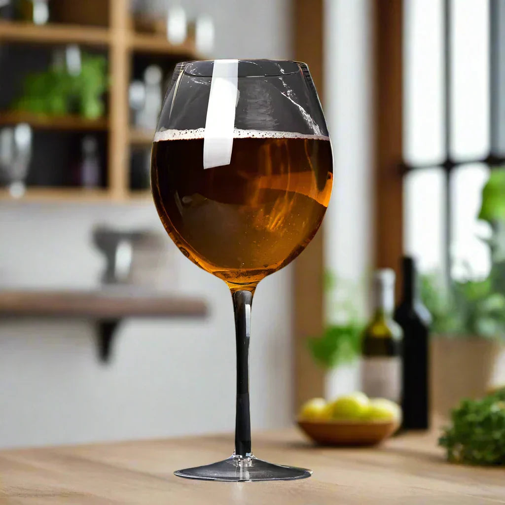Stornfield | Huge 106oz Wine Glass and Beer Mug Combo - 3000ML Extra Large Crystal Glass for Parties, Weddings and Celebrations