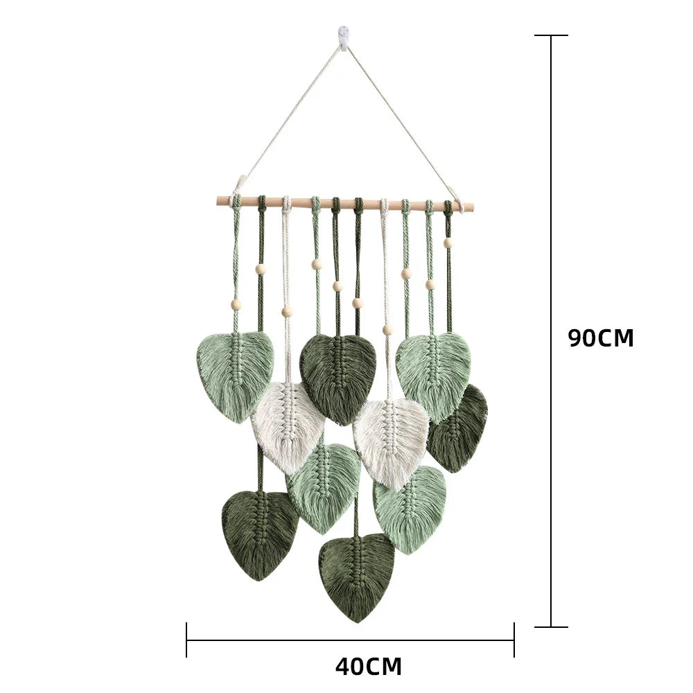 Blatt Macrame Wall Hanging