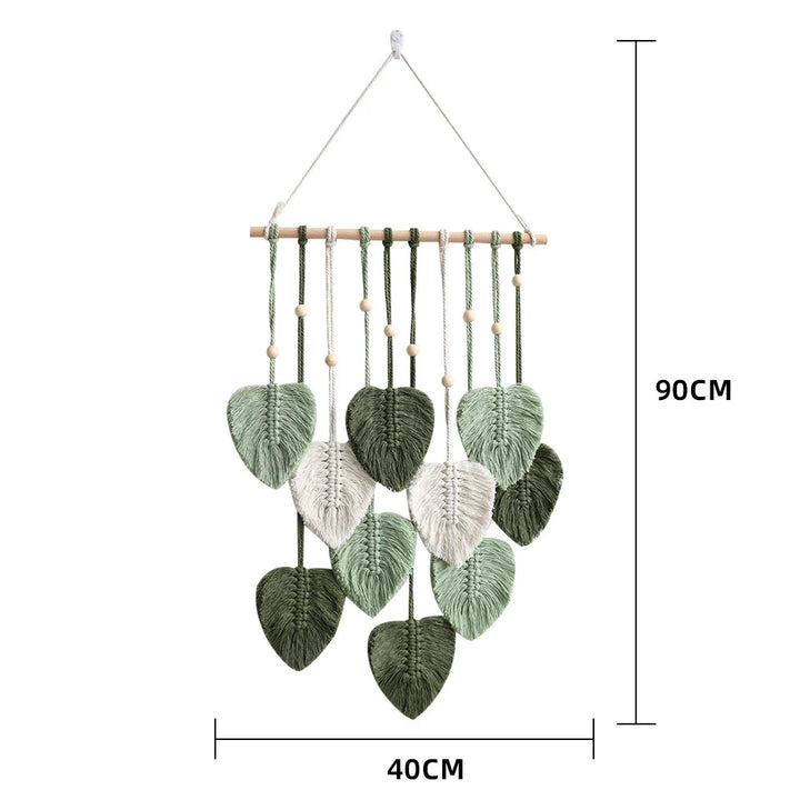 Blatt Macrame Wall Hanging
