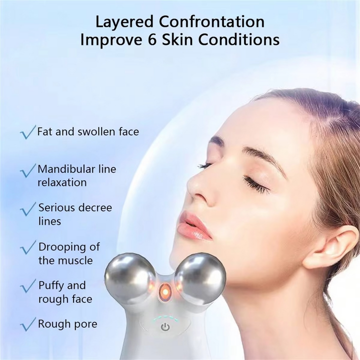 Stornfield | Dual-Head RF & EMS Microcurrent Facial Rejuvenation Device